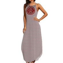 Load image into Gallery viewer, IAtomic ApparelsWhisper Gray 3/4ths Sleeveless Summer Dress