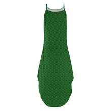 Load image into Gallery viewer, IAtomic Apparels Green Mean 3/4ths Sleeveless Summer Dress