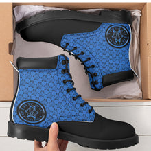 Load image into Gallery viewer, IAtomic Apparels Infamous Blue Hills and Mountains All Weather Boots