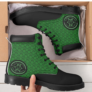 IAtomic Apparels Mean Green All Weather Boots