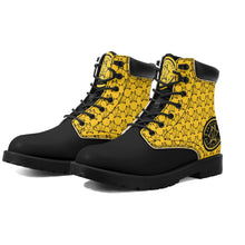 Load image into Gallery viewer, IAtomic Apparels Yellow Gold Standard Hills and Mountains All Weather Boots