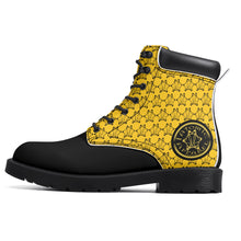 Load image into Gallery viewer, IAtomic Apparels Yellow Gold Standard Hills and Mountains All Weather Boots