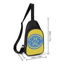 Load image into Gallery viewer, IAtomic Apparel&#39;s Canary Blue Trap Bag