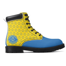 Load image into Gallery viewer, IAtomic Apparels Blue Canary Hills and Mountains All Weather Boots