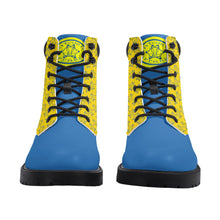 Load image into Gallery viewer, IAtomic Apparels Blue Canary Hills and Mountains All Weather Boots