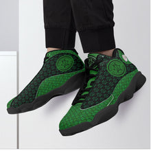 Load image into Gallery viewer, IAtomic Apparels Mean Green Just and True Jumpz Black Soles