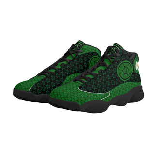 IAtomic Apparels Mean Green Just and True Jumpz Black Soles