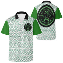 Load image into Gallery viewer, IAtomic Apparels White Mean Green All Occassion Short Sleeved Shirt