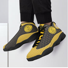 Load image into Gallery viewer, IAtomic Apparels Gold Standard Just and True Jumpz Black Soles