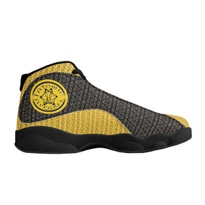 IAtomic Apparels Gold Standard Just and True Jumpz Black Soles