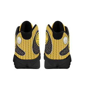 IAtomic Apparels Gold Standard Just and True Jumpz Black Soles