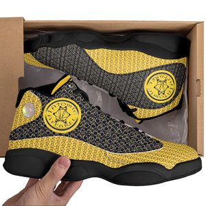 IAtomic Apparels Gold Standard Just and True Jumpz Black Soles