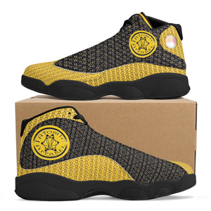 IAtomic Apparels Gold Standard Just and True Jumpz Black Soles