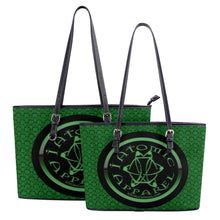 Load image into Gallery viewer, IAtomic Apparels Mean Green Double Sided Non Anima Luxury Tote Bags