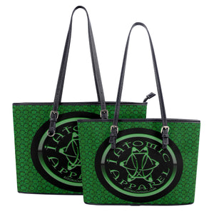 IAtomic Apparels Mean Green Double Sided Non Anima Luxury Tote Bags