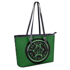 IAtomic Apparels Mean Green Double Sided Non Anima Luxury Tote Bags