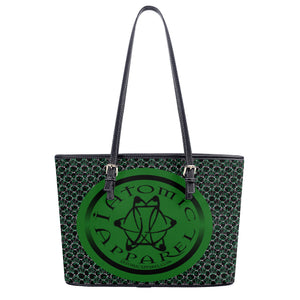 IAtomic Apparels Mean Green Double Sided Non Anima Luxury Tote Bags