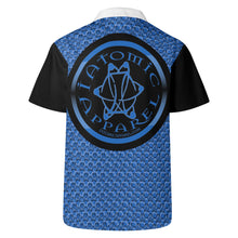 Load image into Gallery viewer, IAtomic Apparels Infamous Blue All Occasions Short Sleeved Shirt