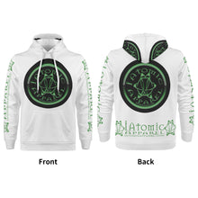 Load image into Gallery viewer, IAtomic Apparels White Mean Green Warm Currents Unisex Hoodie