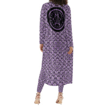 Load image into Gallery viewer, IAtomic Apparels Purp Black Warm Currents Ladies Two Piece