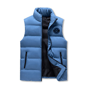 IAtomic Apparels Black Infamous Blue Warm Currents Bubble Vest