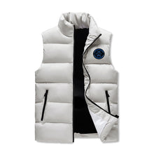 Load image into Gallery viewer, IAtomic Apparels Black Infamous Blue Warm Currents Bubble Vest