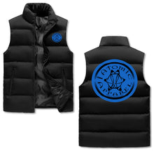 Load image into Gallery viewer, IAtomic Apparels Infamous Blue Warm Currents Bubble Vest