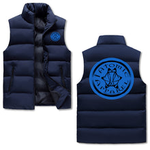 Load image into Gallery viewer, IAtomic Apparels Infamous Blue Warm Currents Bubble Vest