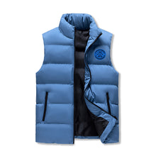 Load image into Gallery viewer, IAtomic Apparels Infamous Blue Warm Currents Bubble Vest