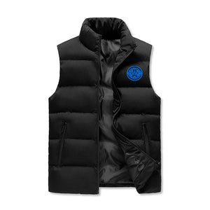 IAtomic Apparels Infamous Blue Warm Currents Bubble Vest