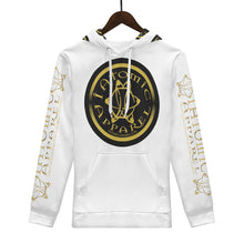 Load image into Gallery viewer, IAtomic Apparels White Gold Standard Warm Currents Unisex Hoodie