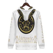 Load image into Gallery viewer, IAtomic Apparels White Gold Standard Warm Currents Unisex Hoodie