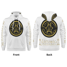 Load image into Gallery viewer, IAtomic Apparels White Gold Standard Warm Currents Unisex Hoodie