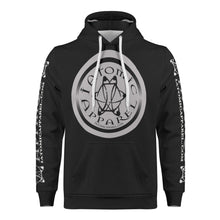 Load image into Gallery viewer, IAtomic Apparels Black Platinum Status Warm Currents Unisex Hoodie