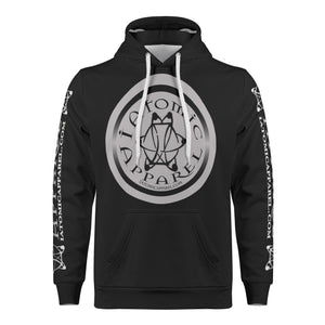 IAtomic Apparels Black Platinum Status Warm Currents Unisex Hoodie