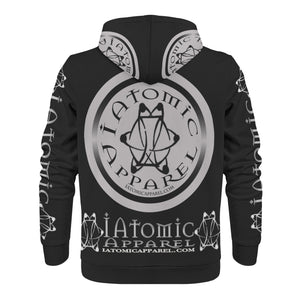 IAtomic Apparels Black Platinum Status Warm Currents Unisex Hoodie