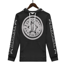 Load image into Gallery viewer, IAtomic Apparels Black Platinum Status Warm Currents Unisex Hoodie