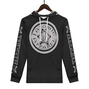 IAtomic Apparels Black Platinum Status Warm Currents Unisex Hoodie