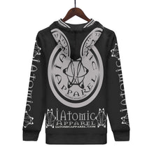 Load image into Gallery viewer, IAtomic Apparels Black Platinum Status Warm Currents Unisex Hoodie