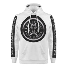 Load image into Gallery viewer, IAtomic Apparels White Platinum Status Warm Currents Unisex Hoodie