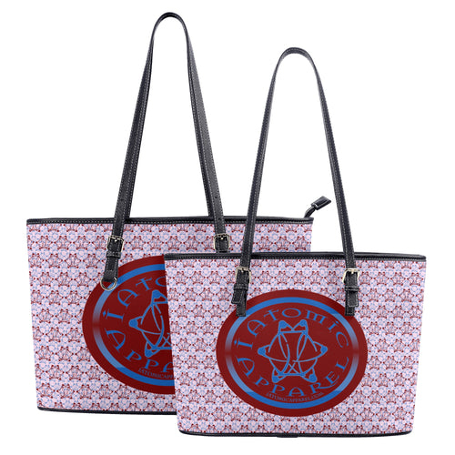 IAtomic Apparels Pink Blue Cherry Vegan Friendly Tote Bags