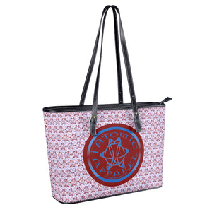 IAtomic Apparels Pink Blue Cherry Vegan Friendly Tote Bags