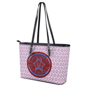 IAtomic Apparels Pink Blue Cherry Vegan Friendly Tote Bags