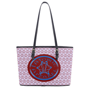 IAtomic Apparels Pink Blue Cherry Vegan Friendly Tote Bags