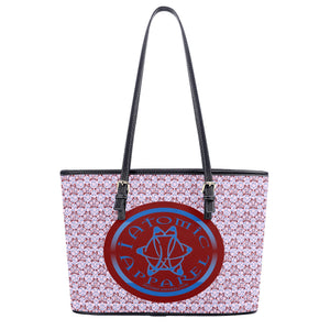 IAtomic Apparels Pink Blue Cherry Vegan Friendly Tote Bags