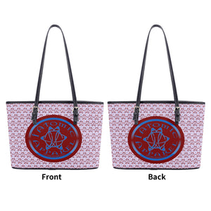 IAtomic Apparels Pink Blue Cherry Vegan Friendly Tote Bags