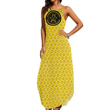 Load image into Gallery viewer, IAtomic Apparels Yellow Gold Standard 3/4ths Sleeveless Summer Dress