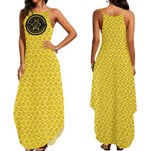 Load image into Gallery viewer, IAtomic Apparels Yellow Gold Standard 3/4ths Sleeveless Summer Dress