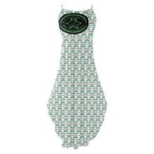 Load image into Gallery viewer, IAtomic Apparels Mean Green 3/4ths Sleeveless Summer Dress