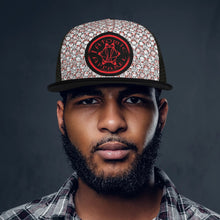 Load image into Gallery viewer, IAtomic Apparels Dirty Red Summer Snapback